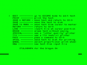 Title screen